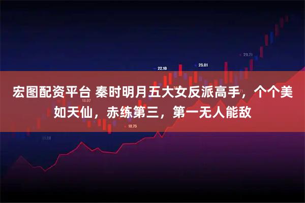 宏图配资平台 秦时明月五大女反派高手，个个美如天仙，赤练第三，第一无人能敌